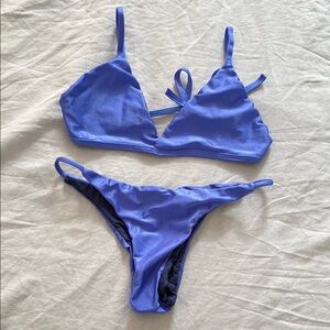 Vibrant Blue Bikini Set
